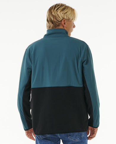 Anti Series Journey Zip Crew - Blue Green