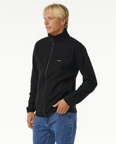 Journeys Grid Polar Fleece - Black