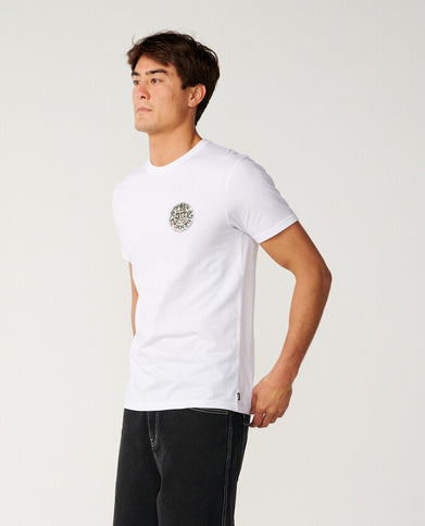 Wettie Passage Icon Tee - White