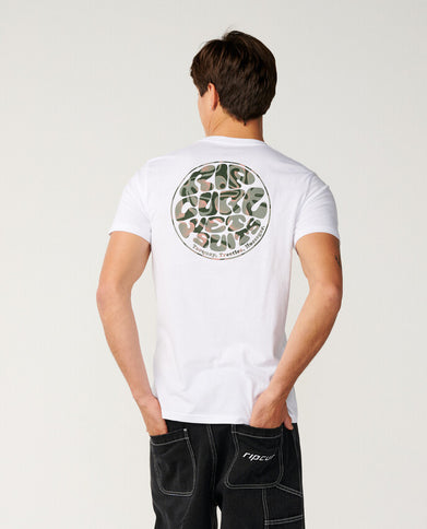 Wettie Passage Icon Tee - White