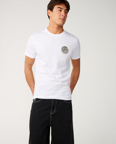 Wettie Passage Icon Tee - White