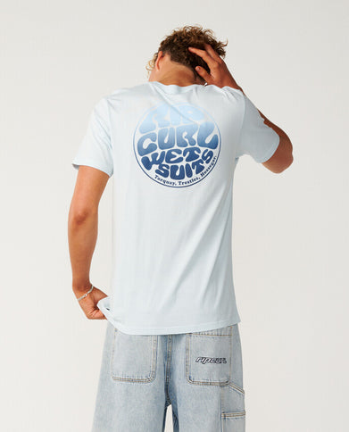 Wettie Passage Icon Tee - Glacier Blue