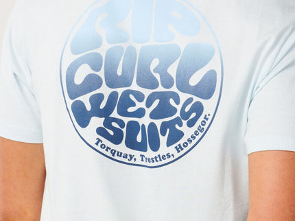 Wettie Passage Icon Tee - Glacier Blue