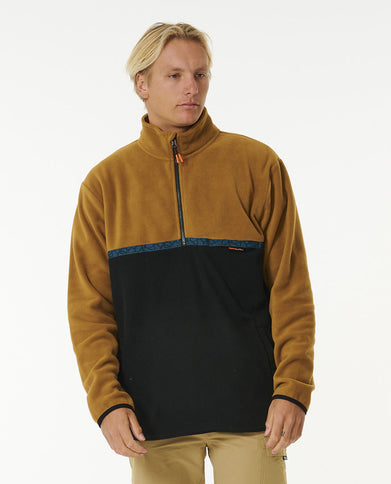 Journey Polar Fleece Crew - Black/Brown