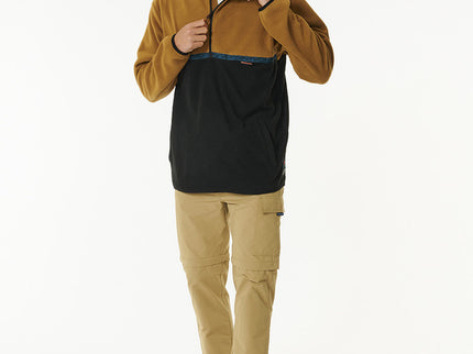 Journey Polar Fleece Crew - Black/Brown