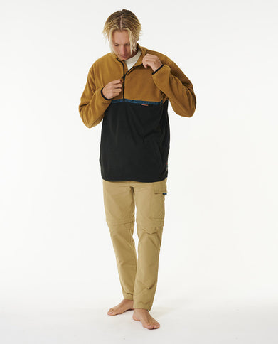 Journey Polar Fleece Crew - Black/Brown