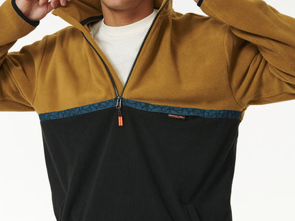 Journey Polar Fleece Crew - Black/Brown