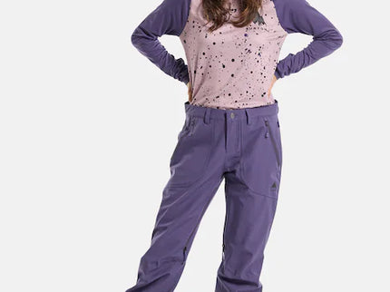 Wms Vida Stretch 2L Pants - Purple 