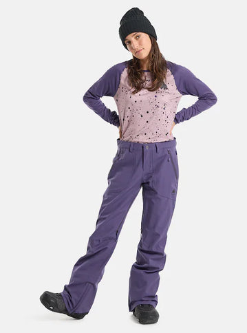 Wms Vida Stretch 2L Pants - Purple