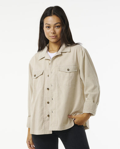 Stevie Cord Shirt - Shell