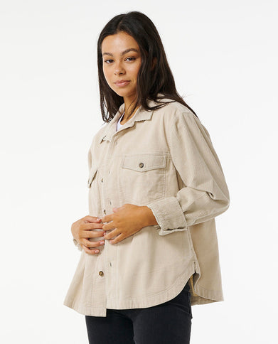 Stevie Cord Shirt - Shell