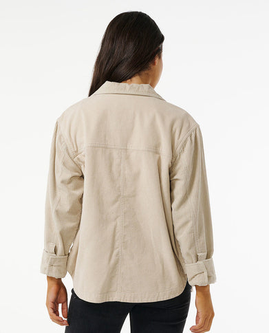 Stevie Cord Shirt - Shell