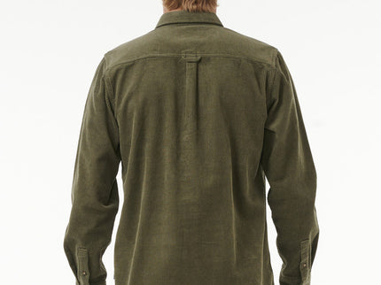 Classic Surf Cord L/S Shirt - Dusty Olive