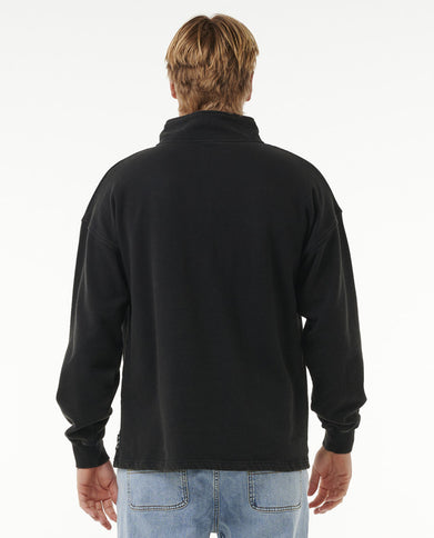 Quest¬†1/4 Zip Crew - Black