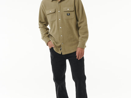 Fun Times Polar Fleece Shirt - Washed Moss