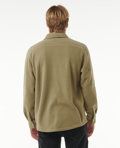 Fun Times Polar Fleece Shirt - Washed Moss