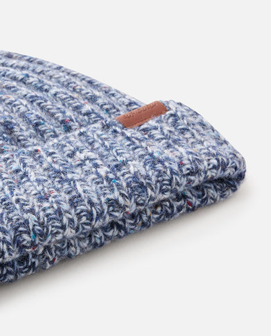 Down South Wool Reg Beanie - Navy Marle