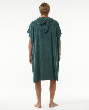 Brand Hooded Towel - Blue Green