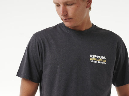 Surfer Dude Ls Tee - Washed Black