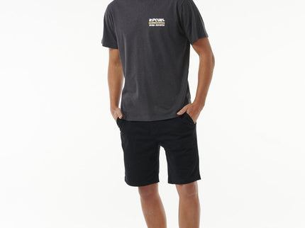 Surfer Dude Ls Tee - Washed Black