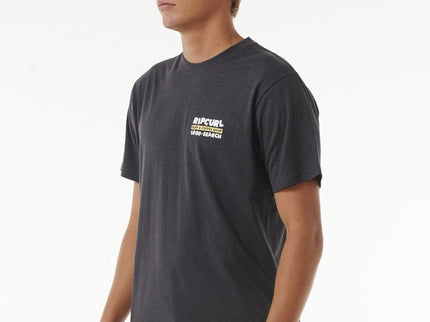 Surfer Dude Ls Tee - Washed Black