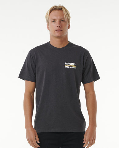 Surfer Dude Tee - Washed Black