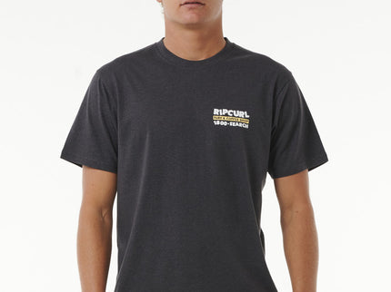 Surfer Dude Ls Tee - Washed Black