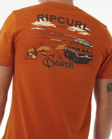 Search Trip Tee - Orange Amber