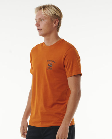 Search Trip Tee - Orange Amber