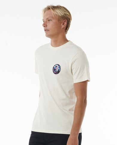 Wettie Passage Icon Tee - Bone