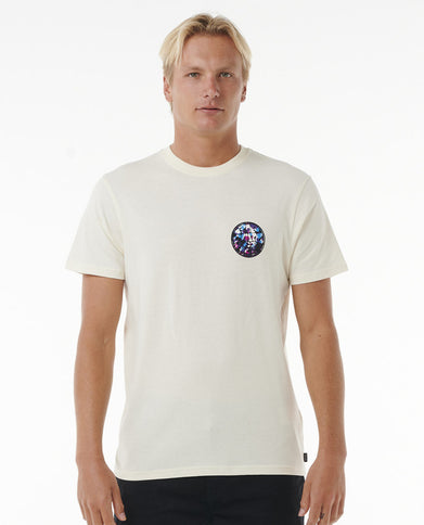 Wettie Passage Icon Tee - Bone