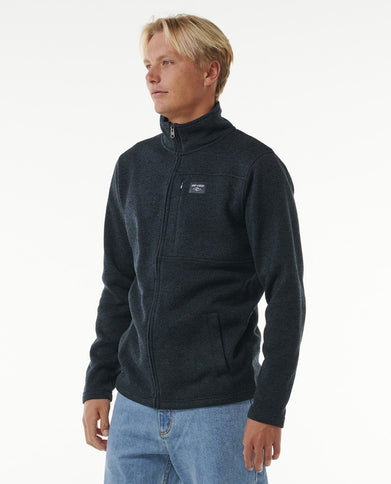 Crescent Zip Thru - Navy