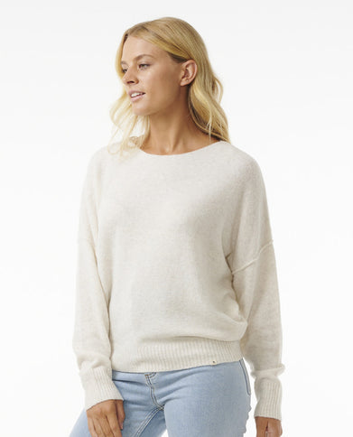 Emily Sweater - Ecru Marle