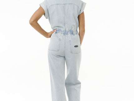 The Search Denim Boilersuit - Light Blue