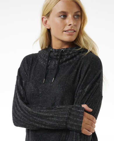 Cosy Hood - Black Marle