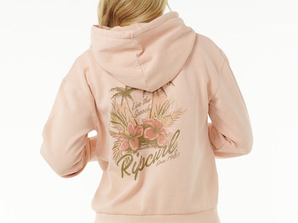 Wild Bloom Relaxed Hood - Pink