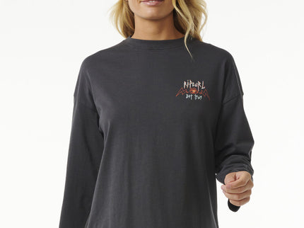 Hypnotic Eye Heritage Ls - Washed Black