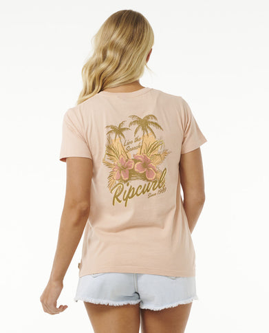 Wild Bloom Standard Tee - Pink