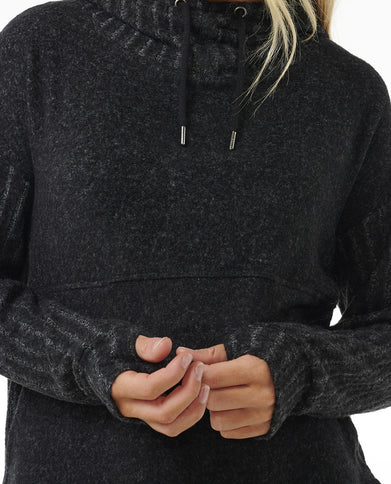 Cosy Hood - Black Marle