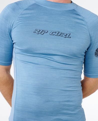 Dawn Patrol UPF Perf S/S - Faded Denim