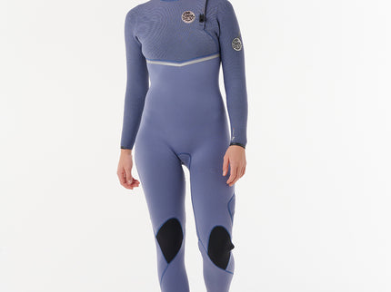 WMS E-Bomb Zip Free 4/3mm - Grey Blue