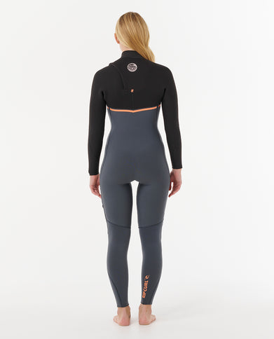 WMS E-Bomb Chest Zip 4/3mm - Charcoal