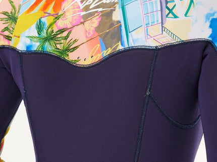 WMS Dawn Patrol PRO Chest Zip 4/3mm - Multicolor