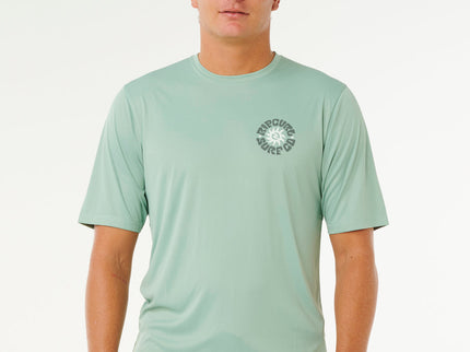 Pacific Rinse Surflite UPF S/S - Aloe  Lycra van Rip Curl | SHAKA