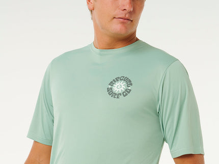 Pacific Rinse Surflite UPF S/S - Aloe  Lycra van Rip Curl | SHAKA
