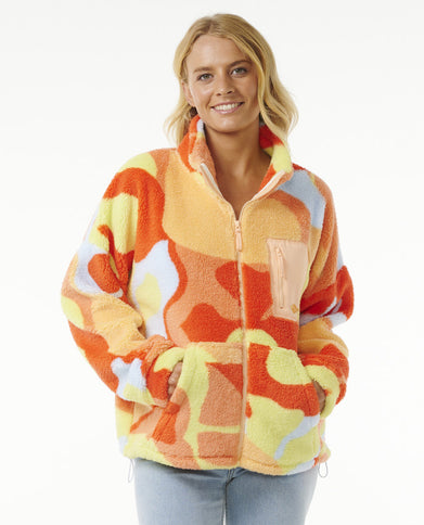 High Tide Polar Fleece - Bright Red