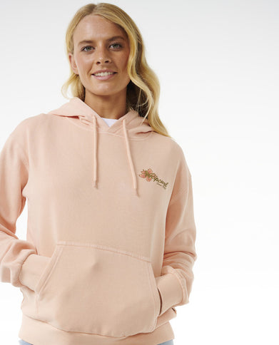 Wild Bloom Relaxed Hood - Pink