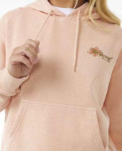 Wild Bloom Relaxed Hood - Pink