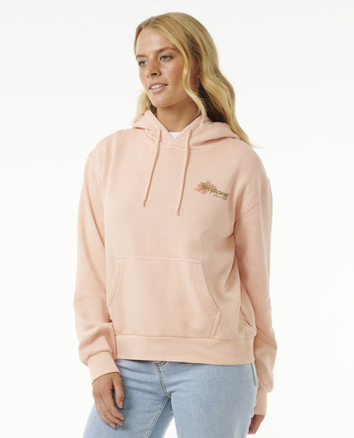 Wild Bloom Relaxed Hood - Pink