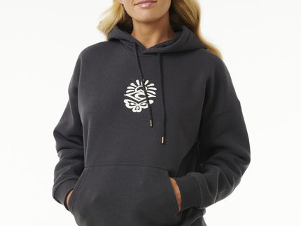 Icons Of Surf Heritage Hood - Washed Black